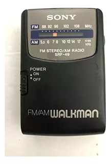 Sony Walkman Fm/am Srf-49 Vintage