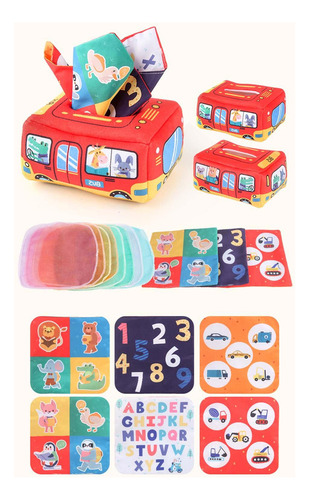 Paquete De 2 Cajas De Pañuelos For Bebés, Juguete