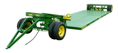 Tráiler Carretón Hidráulico - Para Transporte Y Uso Rural