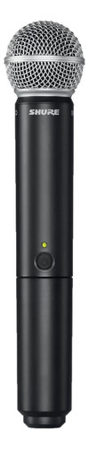 Microfone Shure Blx24br/sm58-m15 Dinâmico Cardioide Preto
