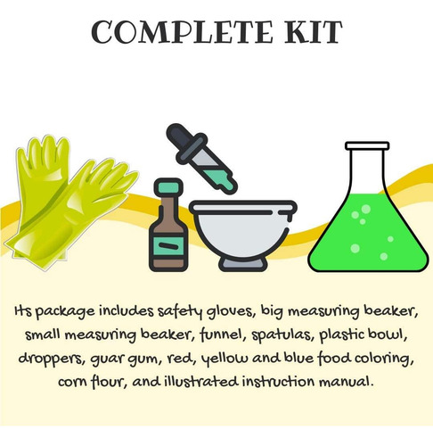 Mighty Mojo Explore Stem Learner My Slime Lab Diy Gooey Kids