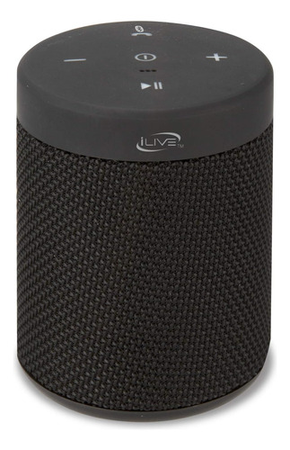 Altavoz Inalámbrico De Tela Impermeable Ilive, 2.56 X 2.56 X