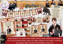 Comprar Kit Imprimible Candy Bar Harry Potter 2 100% Editable