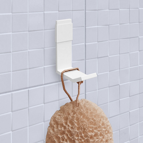 Kit Lavabo Banheiro Com Suporte De Toalha Para Banheiro Branco