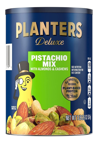 Pistaches Almendras Cashews Planters Deluxe Importados 524g