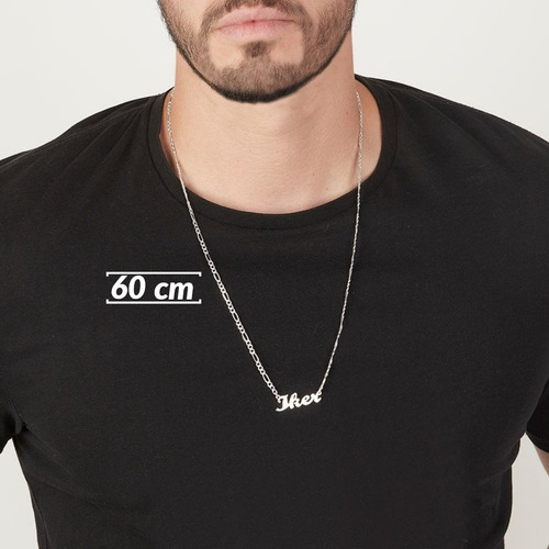 Collar Con Nombre De Plata Autentica Ley.925 Duodeluxejoyas®