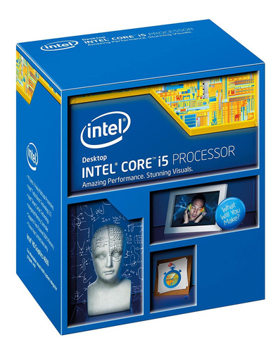 Imagen 2 de 2 de Procesador gamer Intel Core i5-4570 CM8064601464707 de 4 núcleos y 3.6GHz de frecuencia con gráfica integrada