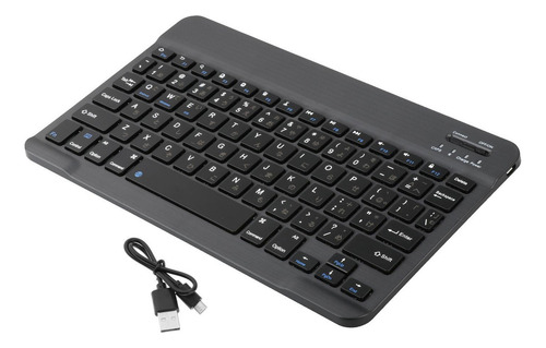 Universal Fino Bluetooth 5.1 Teclado Japonês Teclas Preto