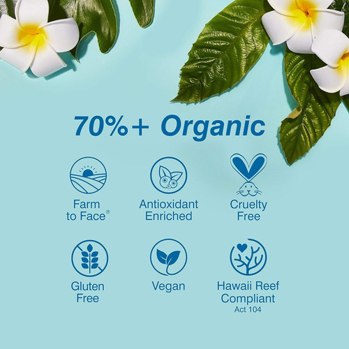 Coola Protector Solar Facial Orgánico Spf 30 Loción En Barra
