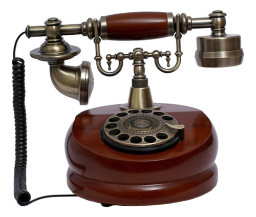P Teléfono Con Cable, Teléfono Fijo Antiguo, Dial Giratorio