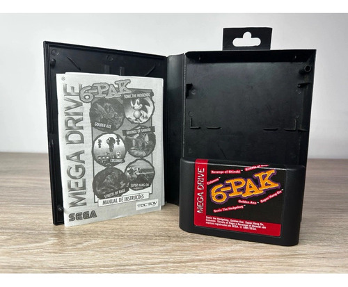 6 Pak Tectoy - Mega Drive (Usado)