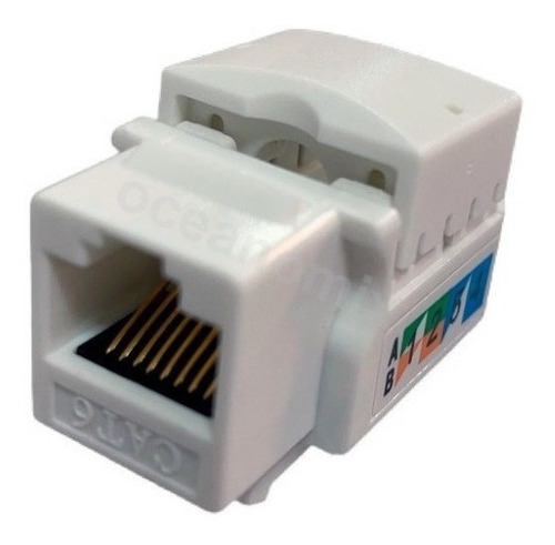 Keystone Rj45 Cat6 Branco Unj600 Uniprise Commscope