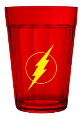 Kit 2 Copos Americanos Prime Flash Vermelho 190ml Com Caixa