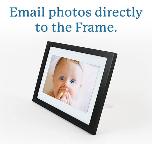 Portarretrato digital Skylight 916496 color black frame 10"