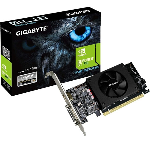 Gigabyte Geforce Gt 710 1gb Ddr3 Pci Express 2.0 T. Video 
