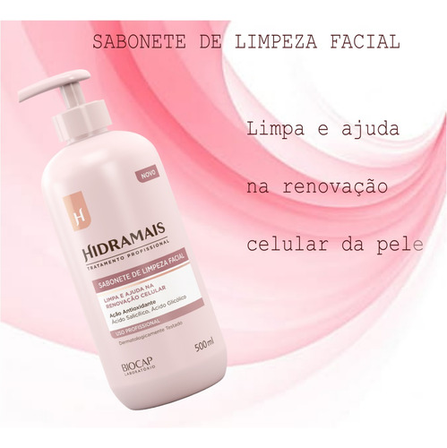 Creme Facial Dia E Noite+agua Micelar 6/1+sabonete Hidramais