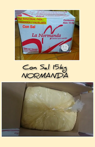 Imagen 1 de 3 de Margarina Con Sal Normanda