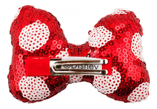 Presilha Cabelo Laço Minnie 6x8cm - Disney