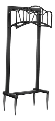 Garden Hose Reel Holder Metal Water Pipe Storage Stand Rack
