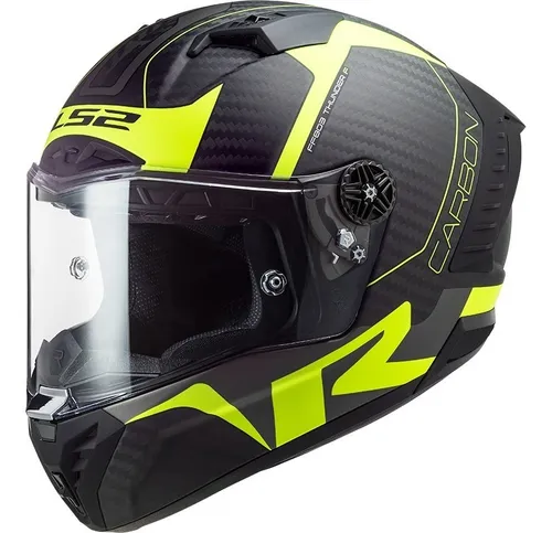 Casco Ls2 805 Thunder 100% Carbono Gp Moto