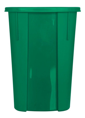 4 Pack Bote De Basura Rectangular 4l Color Verde