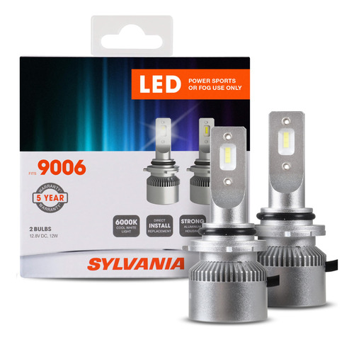 Sylvania Bombillas Led Powersport 9006 Para Faros Delanteros