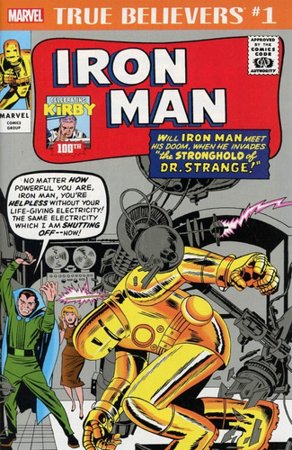 True Believers Jack Kirby 100th Anniversary: Iron Man (2017)