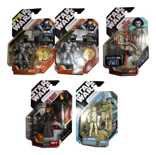 Star Wars 30th Anniversary Collection Figuras X 5 