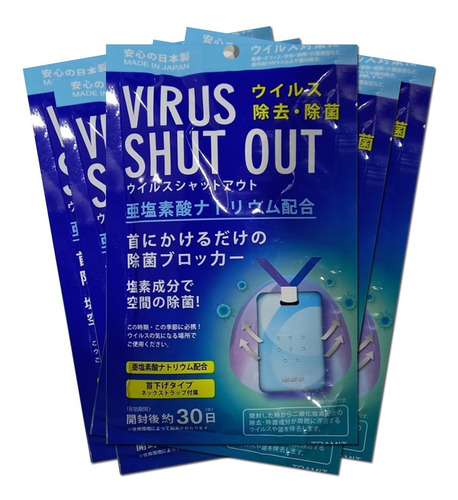Imagen 2 de 2 de Pack 10 Tarjetas Sanitizantes Shut Out Card