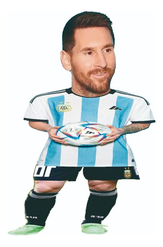 Muñeco Messi Chiquito - Almohada De Apego 