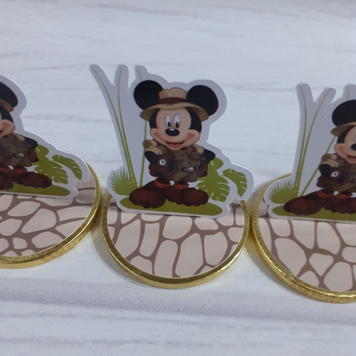 Golosinas Personalizadas - Candy Bar - Mickey Safari