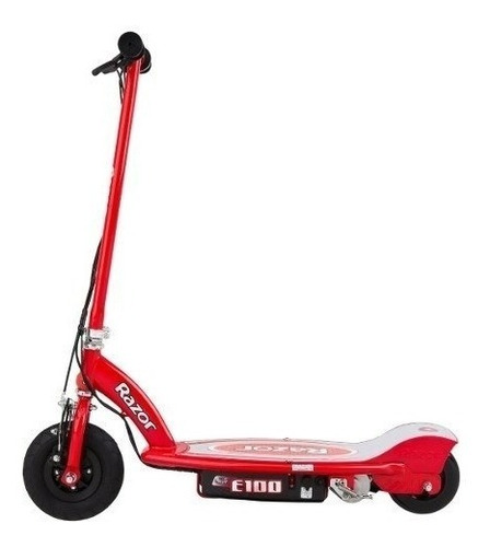 Patín Del Diablo Eléctrico Razor E100 Scooter Rojo