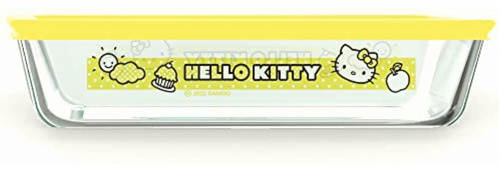 Pyrex Hello Kitty Recipiente De Vidrio Para Almacenamiento