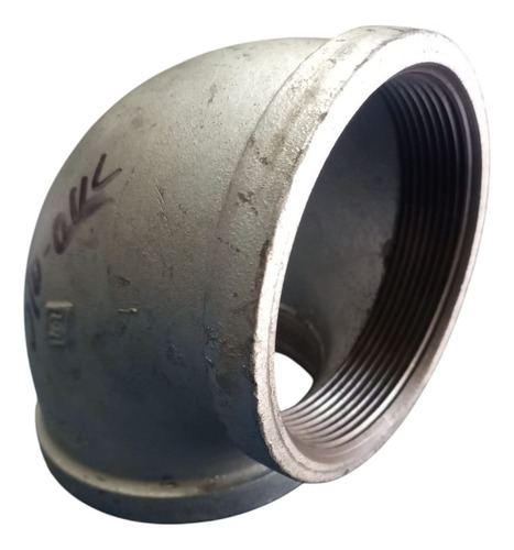 Codo Galvanizado 90 X 4 Pulgadas - Roscado 90x4