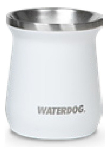 Mate Waterdog Zoilo Termico 160 Color Blanco Liso