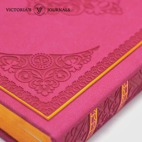 Victoria's Journals Mini Cuaderno Pocket Vintage Embossin 29