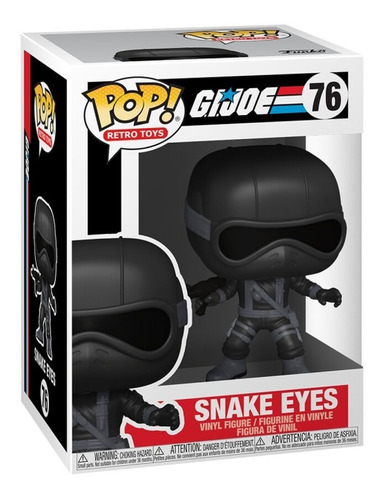 Funko Pop Gi Joe Origins Snake Eyes