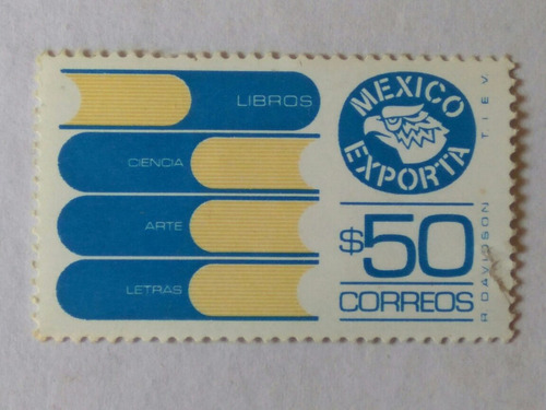 México Exporta Libros 1975 50 Pesos 