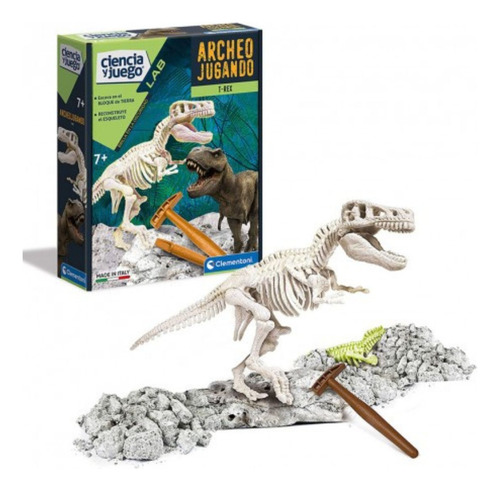 Juego De Excavacion T-rex Clementoni Arqueojugando Niños