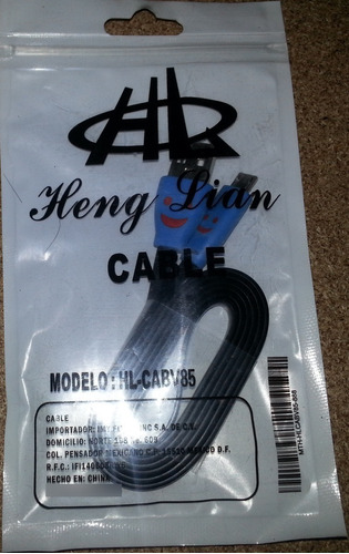 Cable Micro Usb - Usb Iphone4 Ilumina M: Hl-cabv85 Heng Lian