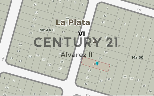 Imagen 3 de 3 de Venta De Lote De 400m2 En Calle 485 N°4036 M.gonnet, La Plata