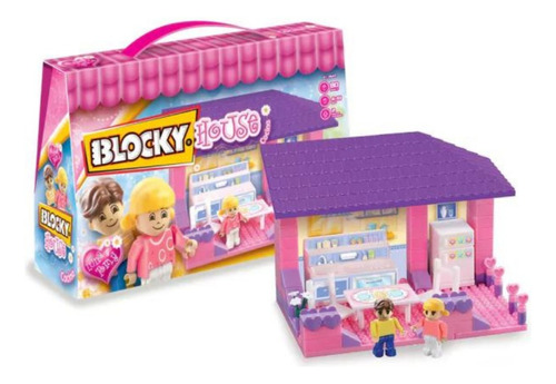 Blocky House Cocina Bloques Encastrable 70 Piezas