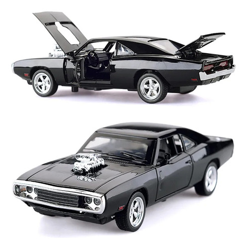 Miniatura Velozes E Furiosos Dodge Charger Dom Toretto 1/32