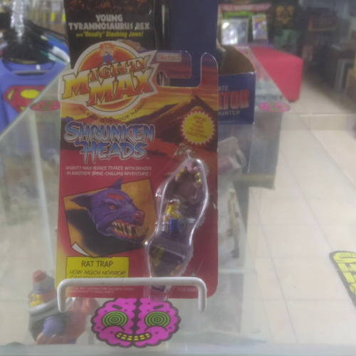 Mighty Max, Shrunken Heads (uk Variant), Rat Trap Mini Set (Usado)