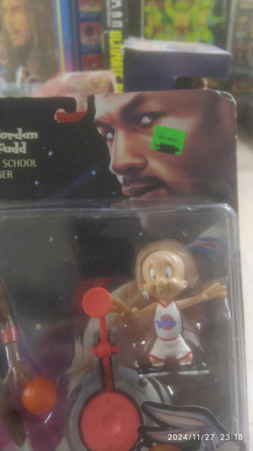 Warner Bros Space Jam, Michael Jordan & Elmer Fudd Figuras (Usado)