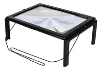 Comprar Lupa Fresnel 3x Luz Led C Pies De Apoyo Lectura Maculopatia