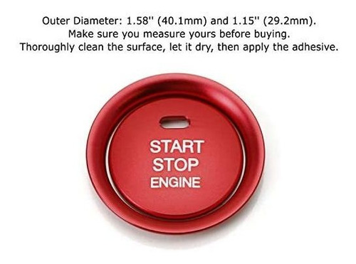 Ijdmtoy Juego De 2 Piezas De Aluminio Rojo Sin Llave Motor B