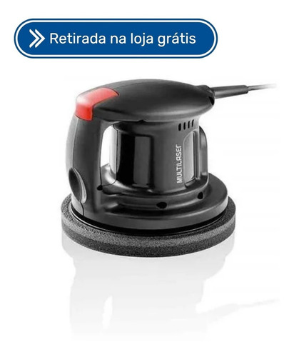 Politriz Orbital Com 12v Base Estável 6 Pol Cabo 3,8m Au605