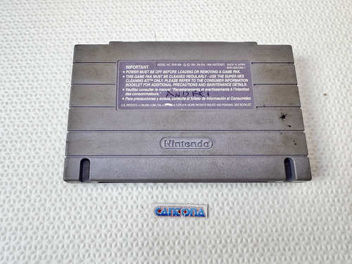 Super Ghouls ´n Ghosts 100% Original Super Nintendo (Usado)