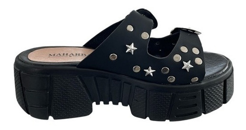 Imagen 3 de 3 de Zuecos Sandalias Maharba Wild Star Sandal Hecho En México